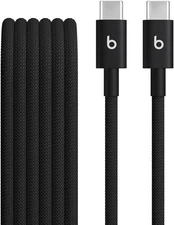 USB-C to USB-C Woven Cable (1.5m / 5ft) – Bolt Black