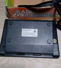 Atari Flashback Mini 7800 Console w/ 2 Controllers, AV & Power Cables - Works!