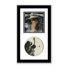 Billy Gibbons Autographed Signed Framed CD The Big Bad Blues ZZ Top ACOA