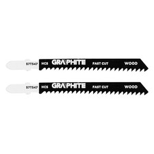 Stichs&auml;geblatt, 8 Z&auml;hne pro Zoll, HCS, T-Griff, 2 St&uuml;ck, grober Schnitt