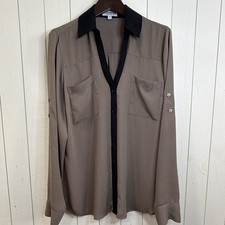 Express Portofino Womens M Taupe/Black Solid ...