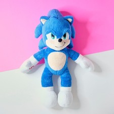 Build A Bear Workshop Plush Sonic 2 Hedgehog Stuffed Animal Soft Toy Blue