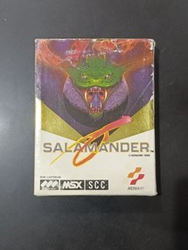 MINT MSX Konami Salamander EU Original with Manual & Box, Tested