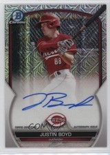 2023 Bowman Chrome Prospect Mega Box Auto Justin Boyd #BMA-JB Auto 14rq