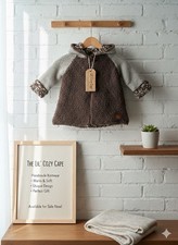 Unikat & Handgefertigt: Wendbare Designer-Kinderjacke (Größe 92-110) Neu