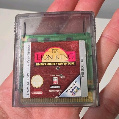 Disneys Der König der Löwen: Simbas mächtiges Abenteuer - NINTENDO GAME BOY COLOR