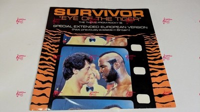 Survivor   Eye Of The Tiger - 12'' Vinyl Single
