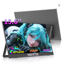 15.6 Inch Portable Monitor FHD IPS USB C HDMI Gaming Second Screen