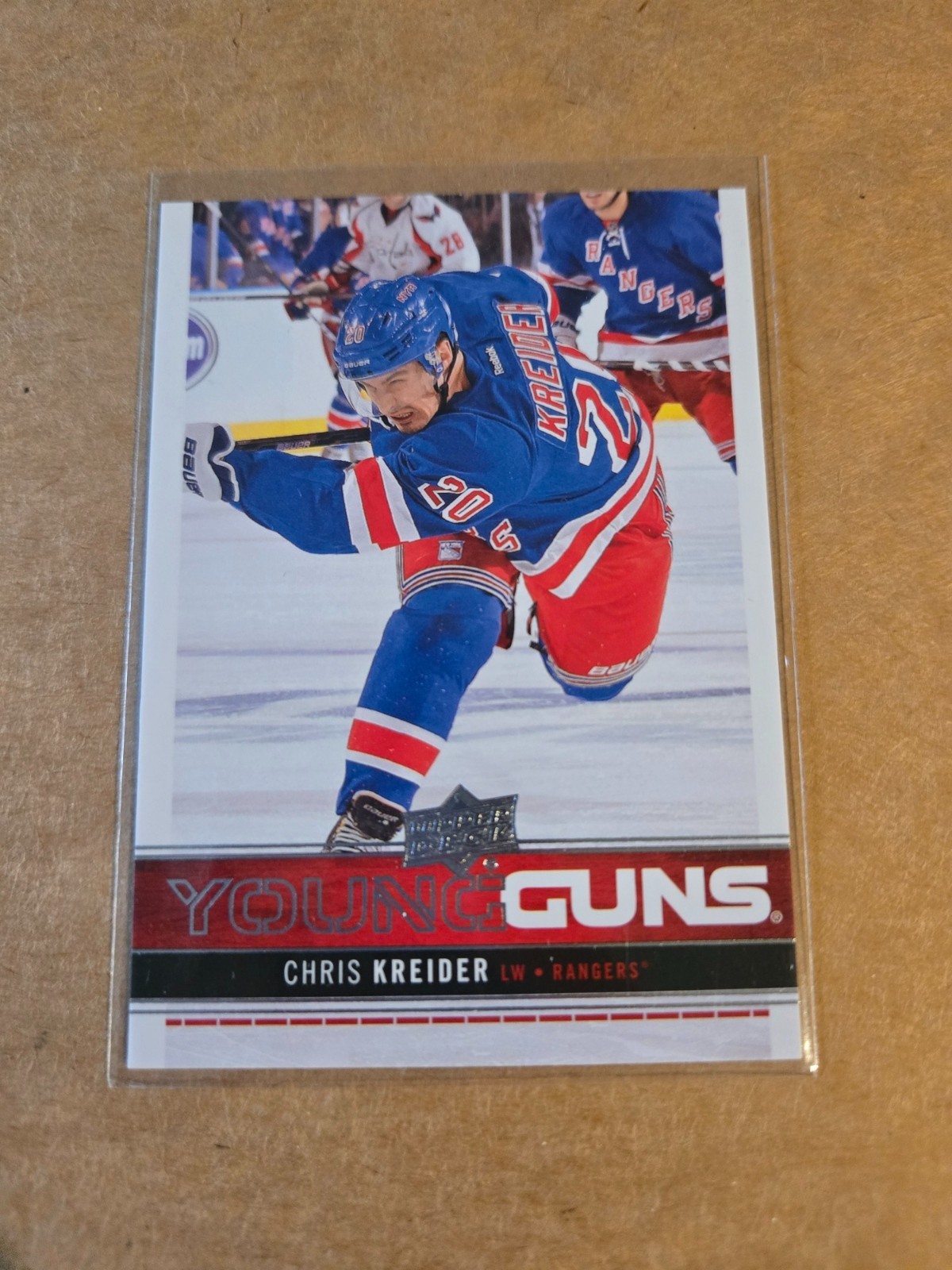 2012-13 Upper Deck - Young Guns Chris Kreider #237 (RC) New York Rangers Ducks
