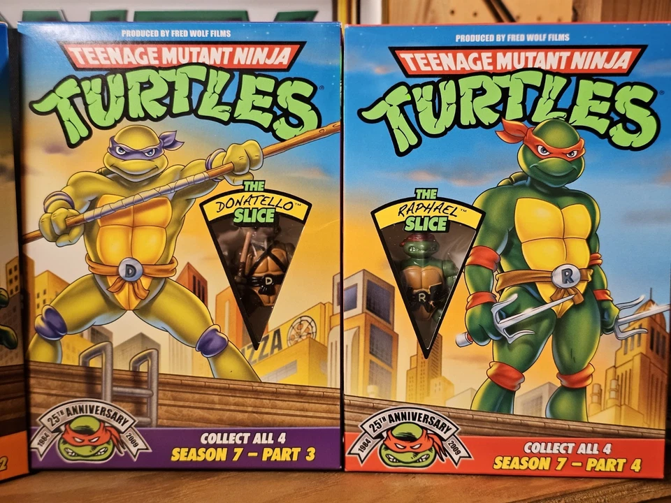 Teenage Mutant Ninja Turtles: Season 7 - Parts 1-4 (DVD, 2009) 25th Anniversary - Image 3 of 4