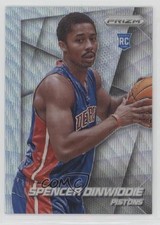 2014-15 Panini Prizm Blue Wave Prizm Spencer Dinwiddie #281 Rookie RC 0t1f