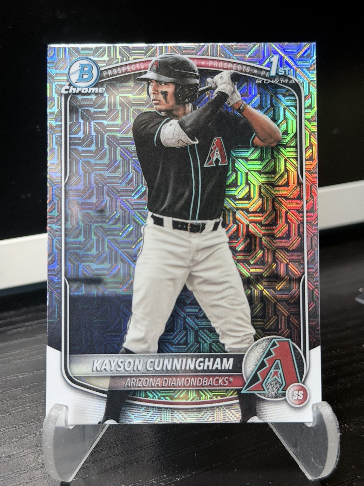 2025 Bowman Draft Kayson Cunningham Mojo Refractor #BDC-84 Diamondbacks 