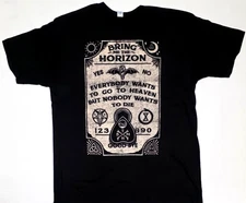 Bring Me the Horizon Ouija Board Shirt, Deathcore Metal Graphic Tee, Men’s Black