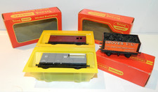 JOB LOT  SEVEN TRI-ANG HORNBY & LIMA TRUCKS + 3 'TRACKSIDE' VEHICLES ALL BOXED