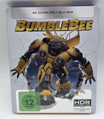 Bumblebee Limitiertes Steelbook 2 Discs 4K Ultra HD Blu-ray + Blu-ray Neu 