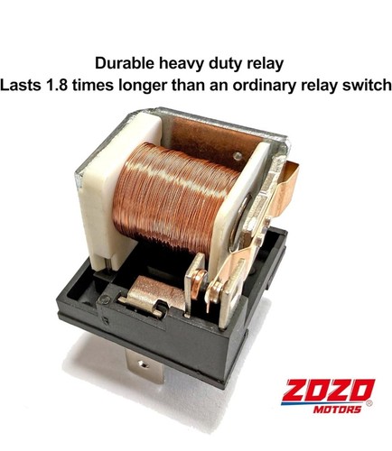 Electric Fan Wiring Kit Electric Fan Relay Kit with Thermostat Radiator Fan... - Picture 2 of 8