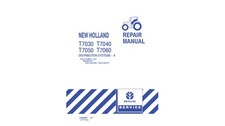 Códigos de falla de tractor New Holland T7030 T7040 T7050 T7060 50.A 87663220 PDF en USB