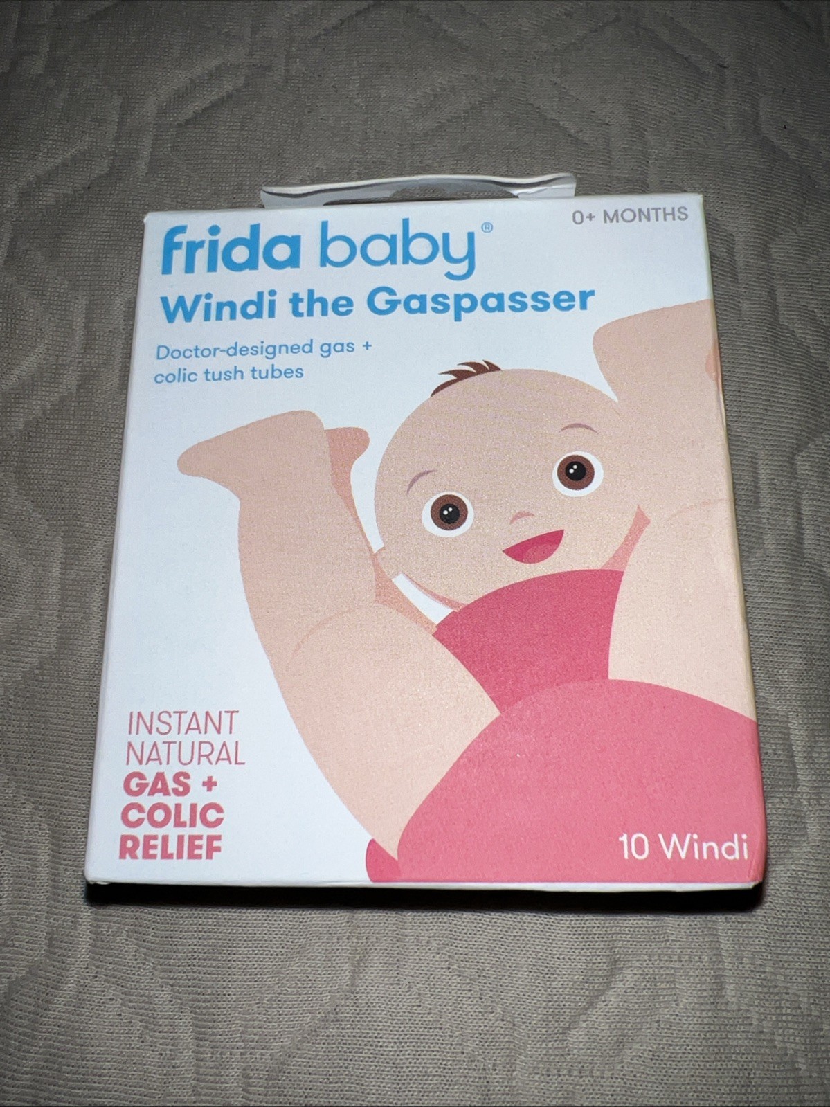 Fridababy Windi The Gaspasser 0+ Mo- 10 Ct Gas Colic Relief Baby Infant Exp 1/29