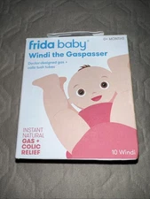 Fridababy Windi The Gaspasser 0+ Mo- 10 Ct Gas Colic Relief Baby Infant Exp 1/29