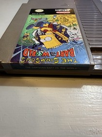 The Simpsons Bart vs. the World for Nintendo NES Game Cartridge