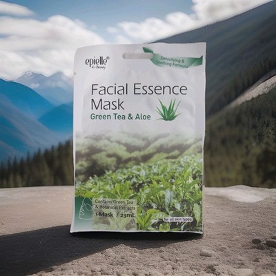 Epielle Green Tea + Aloe  Sheet Mask