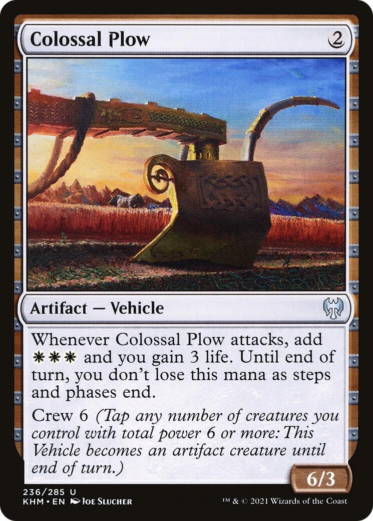 LP - Colossal Plow KHM - 236 Kaldheim