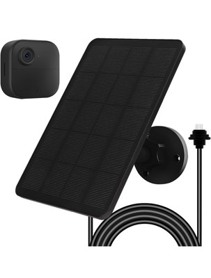 Solar Panel for Blink Camera, Solar Panel 4W Compatible 