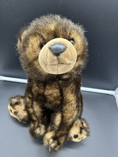 2000 Toys R Us Animal Alley Large 16 Brown Bear Plush Stuffed Mink Like Fur