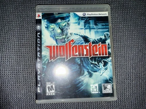 Wolfenstein (Sony Playstation 3 PS3, 2009) CIB Complete With Manual