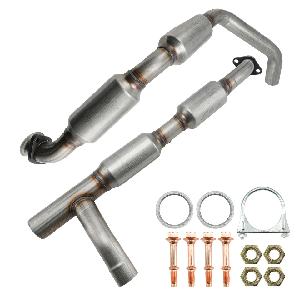 For Ford E-150 Econoline E-250 E-350 5.4L 05-08 Y Pipe EPA Catalytic Converter Foto 3 de 4