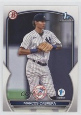 2023 Bowman 1st Edition Marcos Cabrera #BPPF-46 6j0