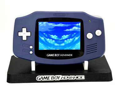 Nintendo Gameboy Advance IPS USB-C GBA 1800mAh Laminiert V5 Game Boy Indigo