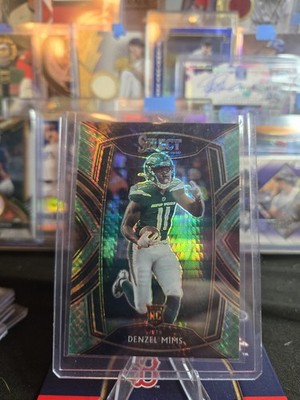 2020 Panini Select - Club Level Denzel Mims #263 Dragon Scale Prizm /67 (RC)