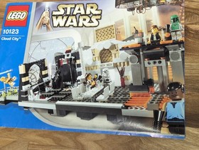 Lego Star Wars 10123 Instructions Instruction Cloud City Bespin Vintage RARE