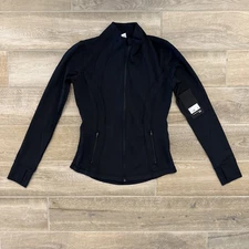 90 Degree by reflex Women's Size Small Black Athletic Full Zip Jacket