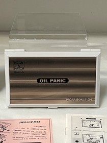 1982 Nintendo Game&Watch Oil Panic Multi Screen STUNNING with See through bleed
