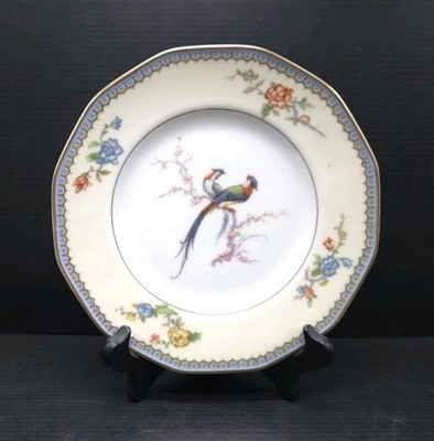 THEODORE HAVILAND Limoges France CHAMBORD Bird of Paradise 7.5