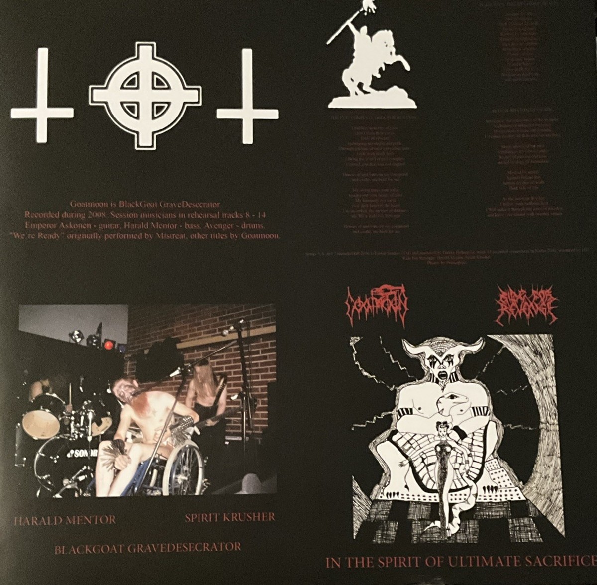 Goatmoon / Ride For Revenge - In The Spirit Of Ultimate Sacrifice