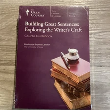 Building Great Sentences Brooks Landon 4 DVD & Guidebook Literature Writing 2008