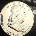 1962 Proof Franklin Half-Dollar - GEM -BU -  90% SILVER