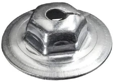 100#10-24 Washer Lock PAL Nuts 3/4" O.D. 3/8" Hex Zinc
