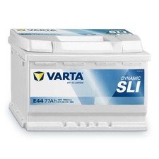 VARTA E44 Autobatterie, 77Ah 12V, Dynamic SLI, 577400078