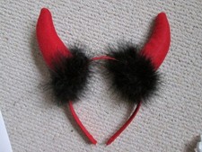 Haarreif Teufel Hörner Karneval Fasching