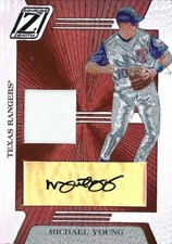MICHAEL YOUNG 2005 Donruss Zenith  Autograph Auto & Jersey /100 Texas Rangers