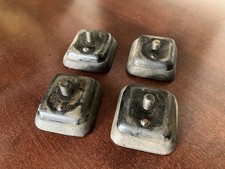 Royal Model 10 Typewriter Original Rubber Feet Set of 4 Also KMG KMM + Screws thumbnail