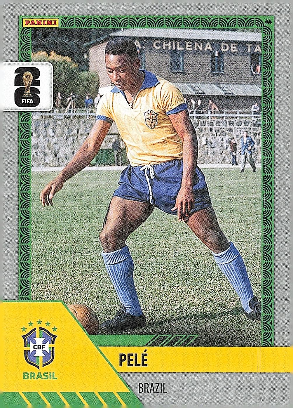 2026 Panini Monopoly Prizm FIFA World Cup #S6 Pele Starter Pack SO34
