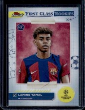2023-24 Topps Finest UEFA Lamine Yamal First Class Rookies RC #FR-1 Barcelona