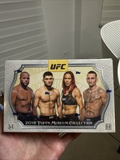 2018 Topps Museum Collection UFC Hobby Box