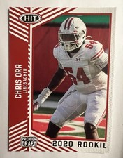 Chris Orr #64 2020 SAGE HIT RED NM Wisconsin Badgers Card