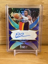 2024-25 Panini Select DILLON JONES Rookie Jersey Autographs Blue Prizm RC /49